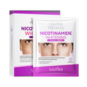 Niacinamide Whitening Freckles Facial Mask Remove Melasma Dark Spot Lightening Melanin Removal Moisturize Brighten Face SkinCare